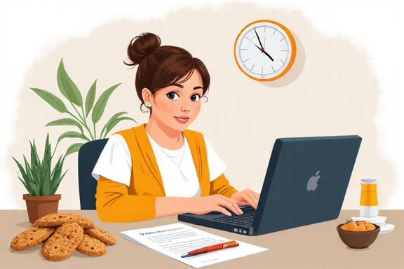 Illustrazione di un utente che gestisce le impostazioni dei cookie